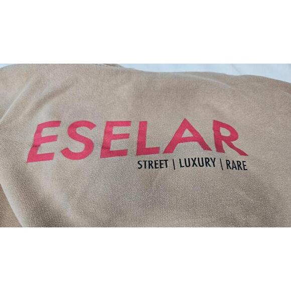 ESOLAR Street Luxury Rare Brown Hoodie - Size XL - Picture 6 of 7